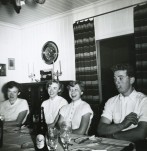 Selskap hos Eilert Gangnæs