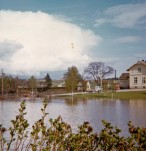 Flom 1966 mot Fetsund stasjon