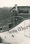 Bjarne Halvorsen ombord på Santa Maria