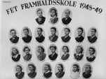 Fet Framhaldsskole 1948-1949
