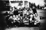 3. klasse ved Fetsund skole 1957