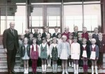Klasse 1B ved Hovinhøgda skole 1966