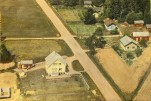 Åkrenesletta (Fetveien) ca 1957