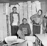 Dugnadsarbeid, utkjøring av telefonkatalogen