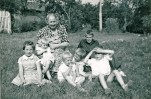 Bestemor Janna Tveter  med barnebarn