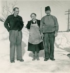 Martin Tveter med foreldre