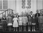 Øvredalen skole, elever f ca 1951