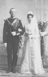 Brudebilde av Bernhard og Augusta Holtedahl
