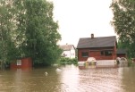 Flom på Øya 1995